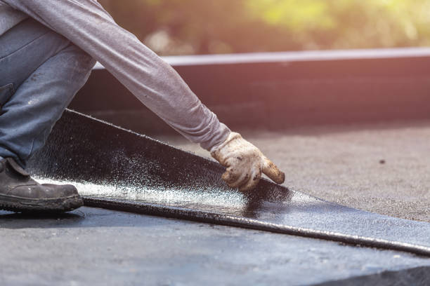Professional Waterproofing technician working in Culpeper, VA
